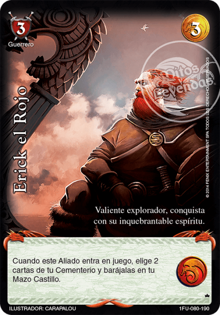 (1FU-080-190) Erick el Rojo – Cortesano - Devastation Store | Devastation Store