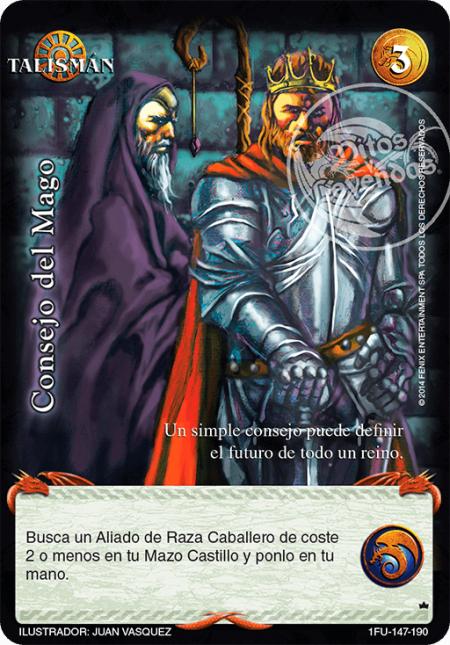 (1FU-147-190) Consejo del Mago – Vasallo - Devastation Store | Devastation Store