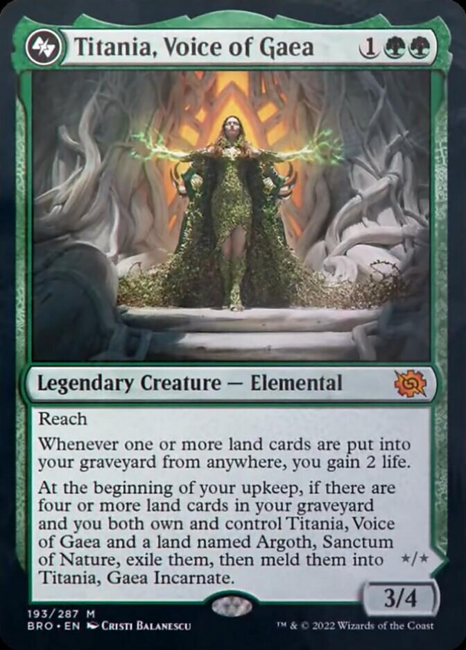 Titania, Voice of Gaea [The Brothers' War] | Devastation Store