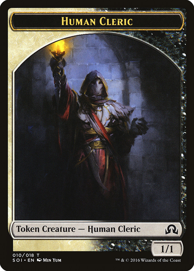 Human Cleric [Shadows over Innistrad Tokens] | Devastation Store