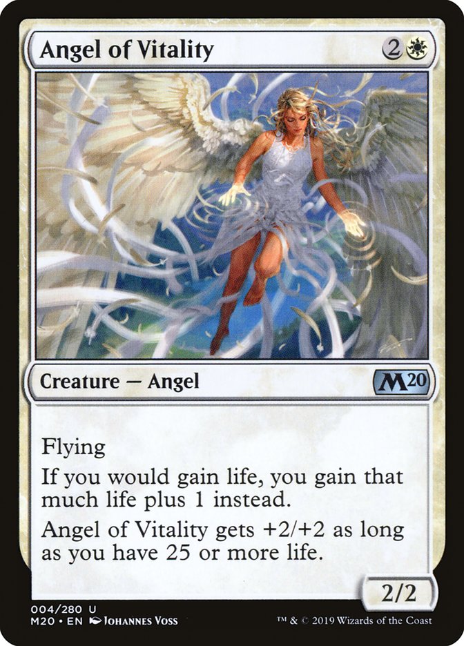 Angel of Vitality [Core Set 2020] | Devastation Store