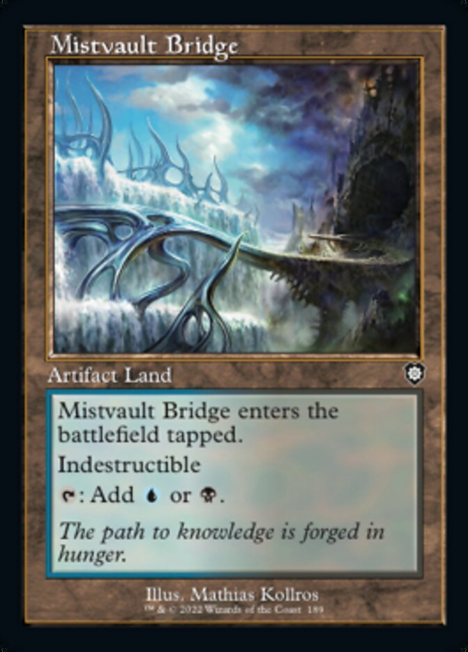 Mistvault Bridge (Retro) [The Brothers' War Commander] | Devastation Store