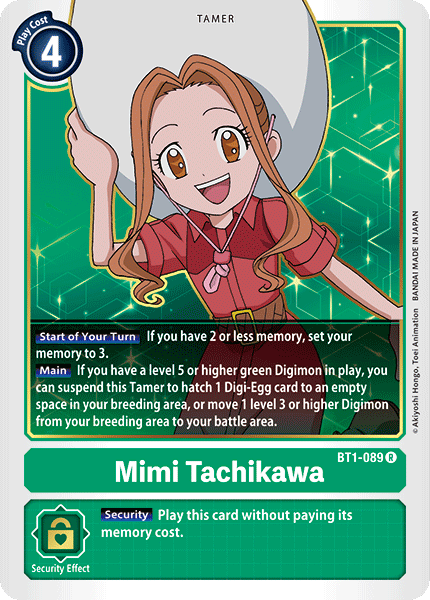 Mimi Tachikawa [BT1-089] [Release Special Booster Ver.1.0] | Devastation Store