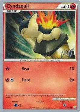 Cyndaquil (61/123) (Reshiphlosion - Christopher Kan) [World Championships 2011] | Devastation Store