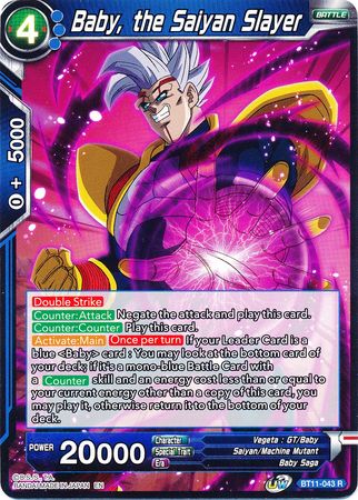 Baby, the Saiyan Slayer [BT11-043] | Devastation Store