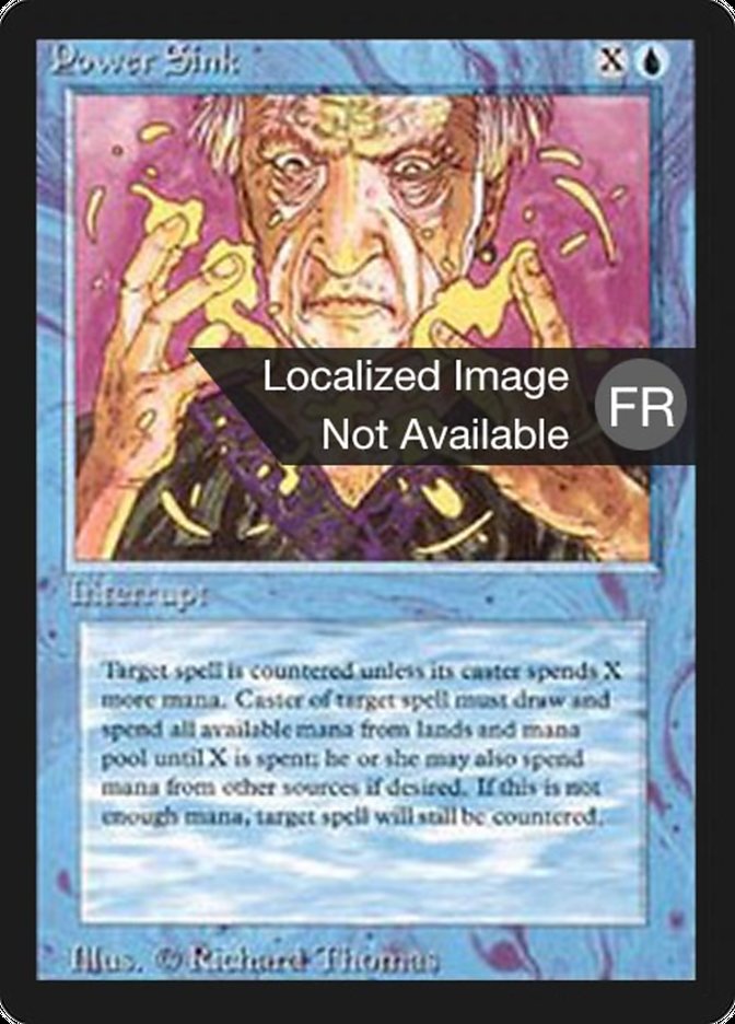 Power Sink [Foreign Black Border] | Devastation Store