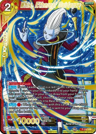 Whis, Ethereal Guidance (Gold Stamped) [P-207] | Devastation Store
