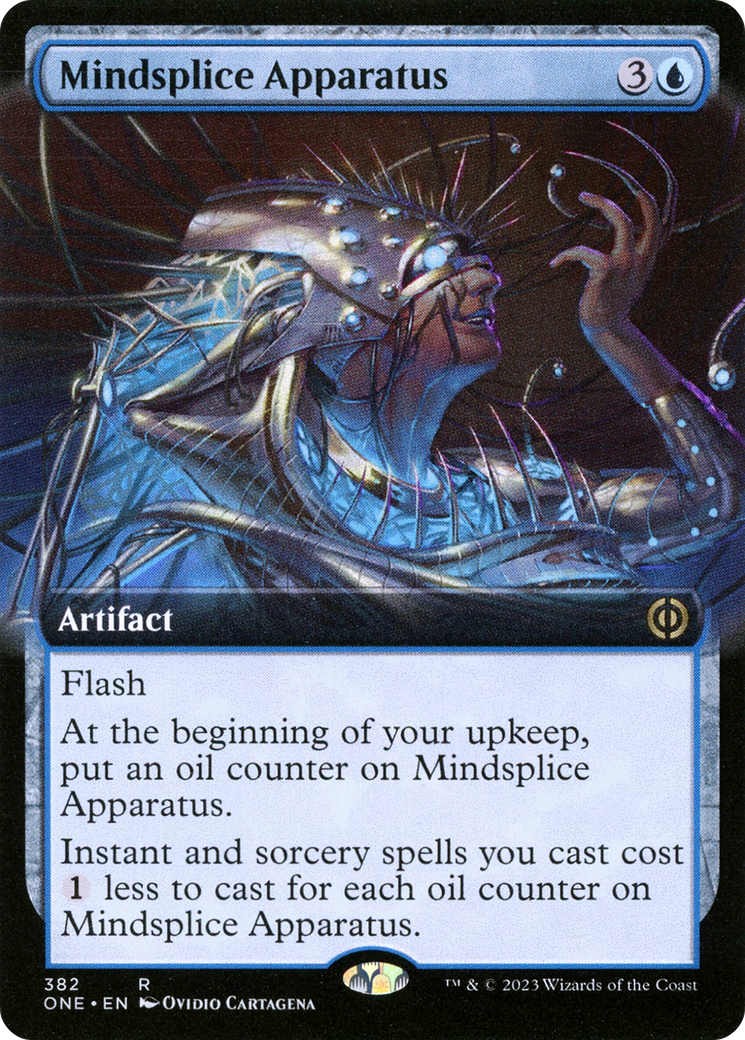 Mindsplice Apparatus (Extended Art) [Phyrexia: All Will Be One] | Devastation Store