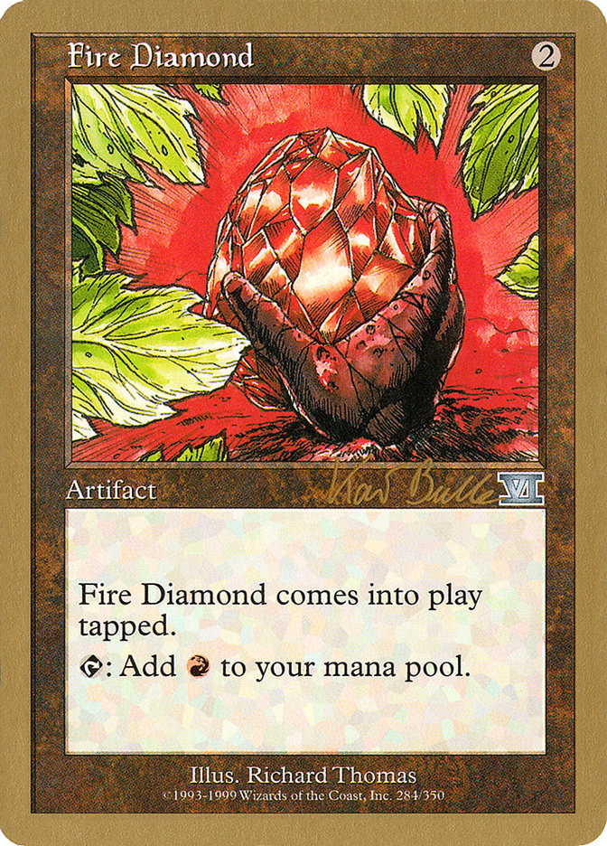 Fire Diamond (Kai Budde) [World Championship Decks 1999] | Devastation Store