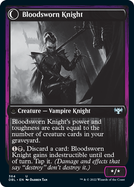 Bloodsworn Squire // Bloodsworn Knight [Innistrad: Double Feature] | Devastation Store