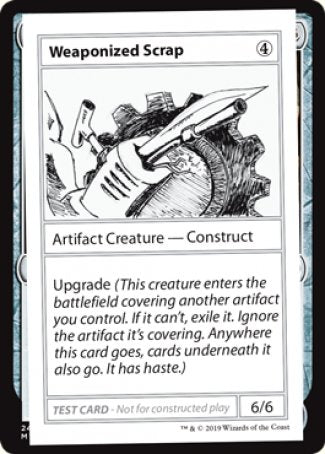 Weaponized Scrap (2021 Edition) [Mystery Booster Playtest Cards] | Devastation Store