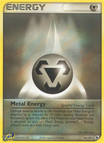 Metal Energy (94/109) [EX: Ruby & Sapphire] | Devastation Store