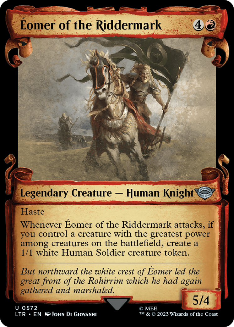 Eomer of the Riddermark [The Lord of the Rings: Tales of Middle-Earth Showcase Scrolls] | Devastation Store