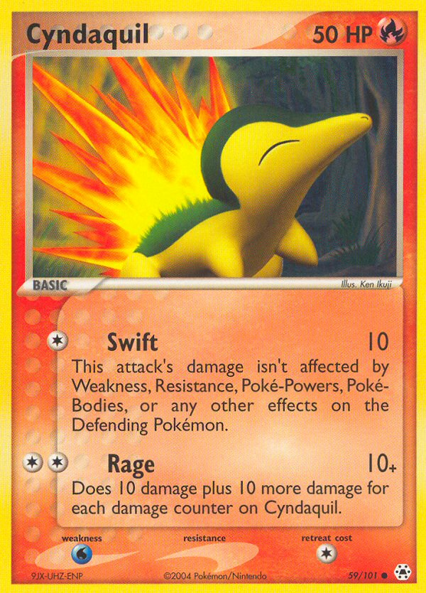 Cyndaquil (59/101) [EX: Hidden Legends] | Devastation Store