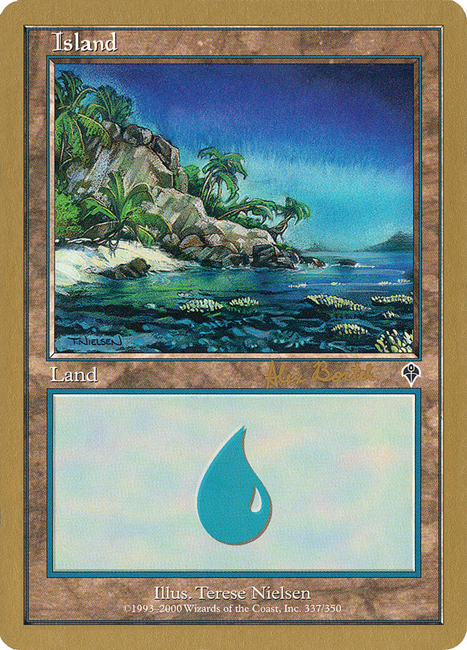 Island (ab337) (Alex Borteh) [World Championship Decks 2001] | Devastation Store