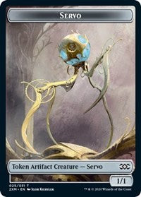 Servo // Thopter (026) Double-sided Token [Double Masters Tokens] | Devastation Store