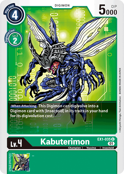 Kabuterimon [EX1-035] [Classic Collection] | Devastation Store