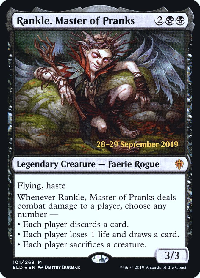 Rankle, Master of Pranks  [Throne of Eldraine Prerelease Promos] | Devastation Store