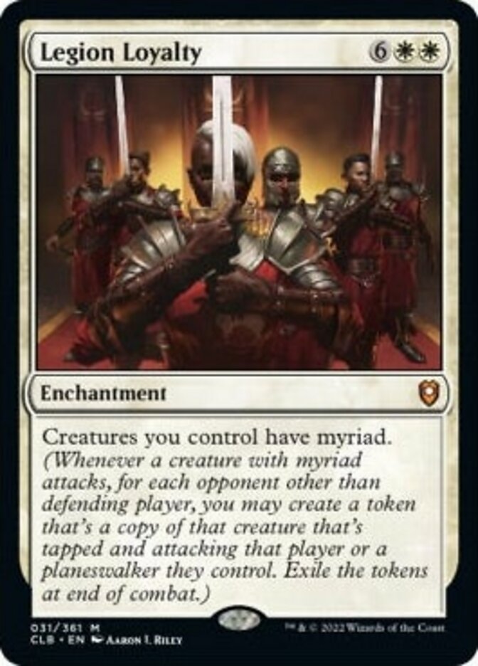 Legion Loyalty [Commander Legends: Battle for Baldur's Gate] | Devastation Store