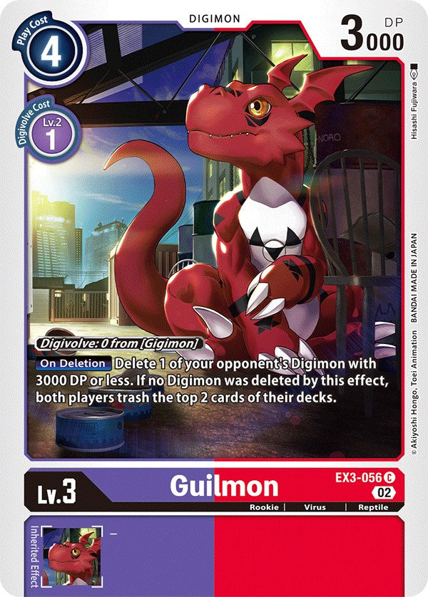 Guilmon [EX3-056] [Draconic Roar] | Devastation Store