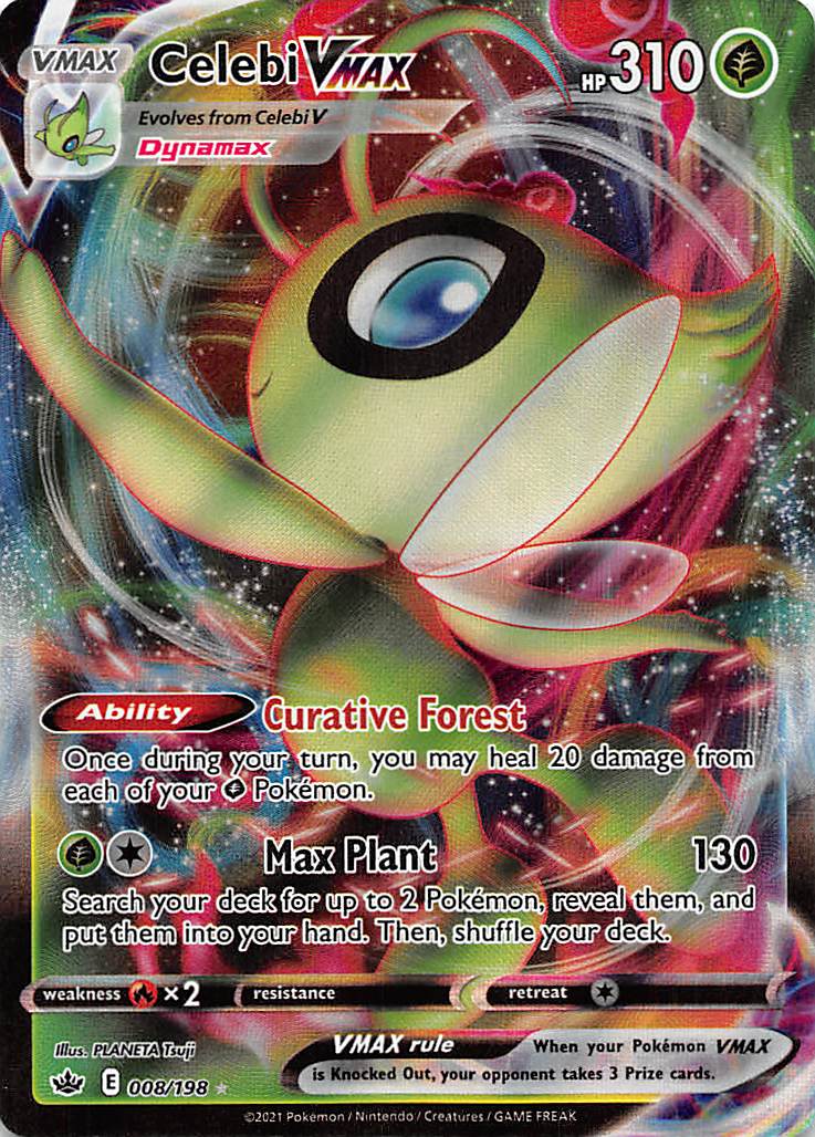 Celebi VMAX (008/198) [Sword & Shield: Chilling Reign] | Devastation Store