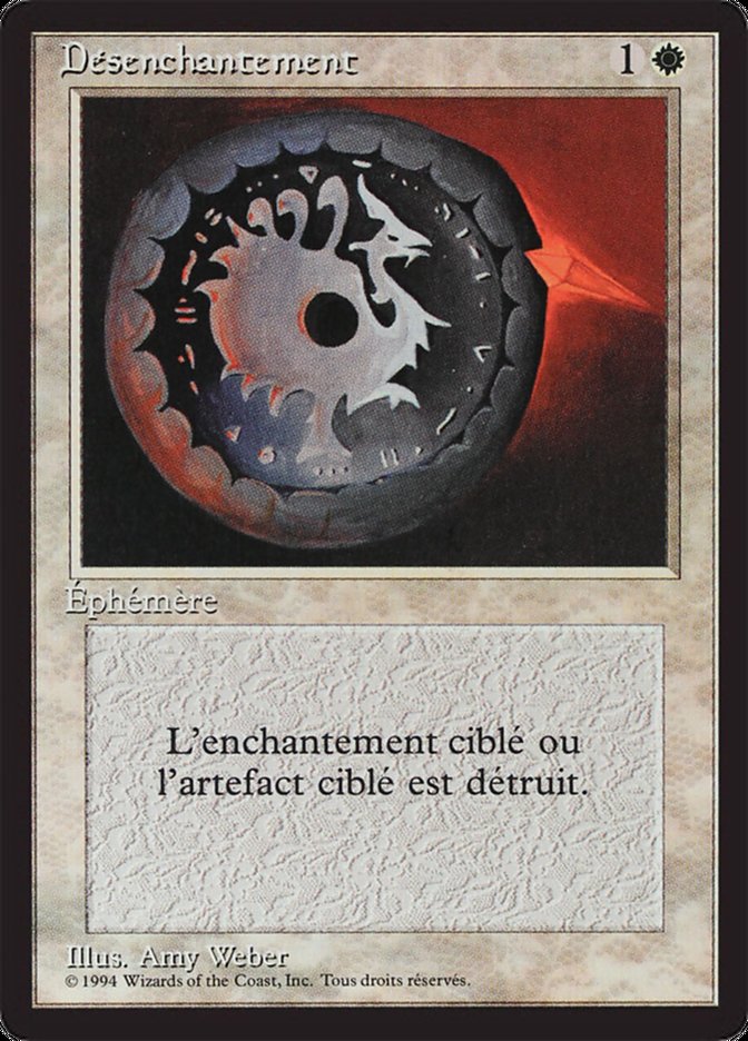 Disenchant [Foreign Black Border] | Devastation Store