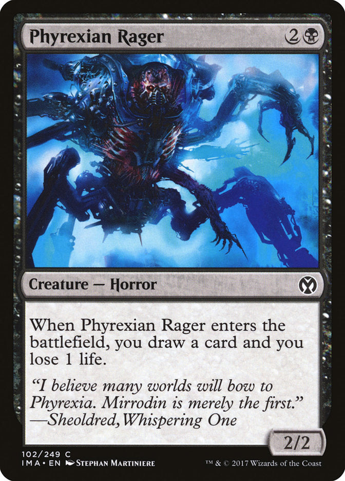 Phyrexian Rager [Iconic Masters] | Devastation Store