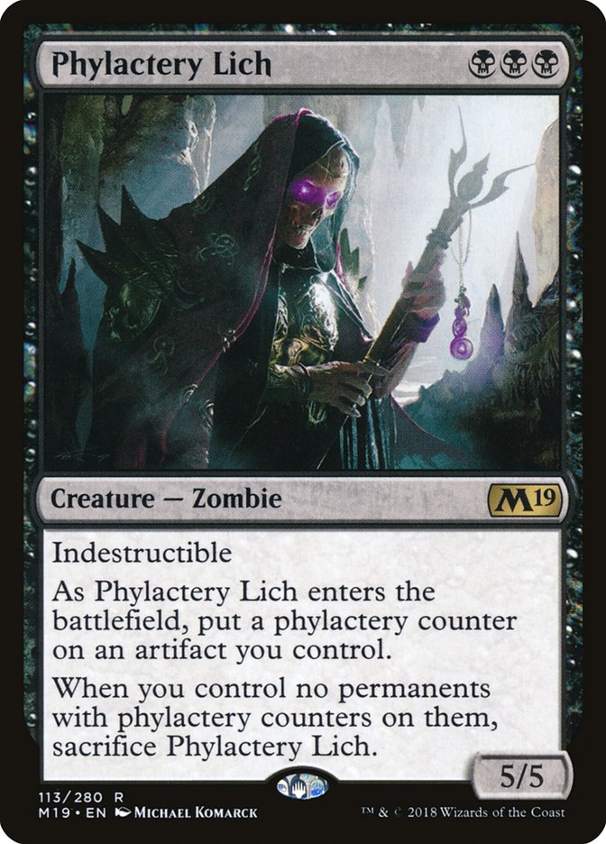 Phylactery Lich [Core Set 2019] | Devastation Store