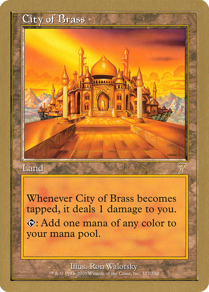 City of Brass (Jan Tomcani) [World Championship Decks 2001] | Devastation Store