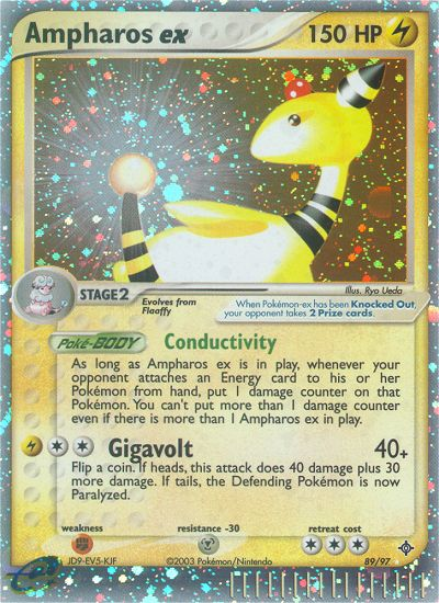 Ampharos ex (89/97) [EX: Dragon] | Devastation Store