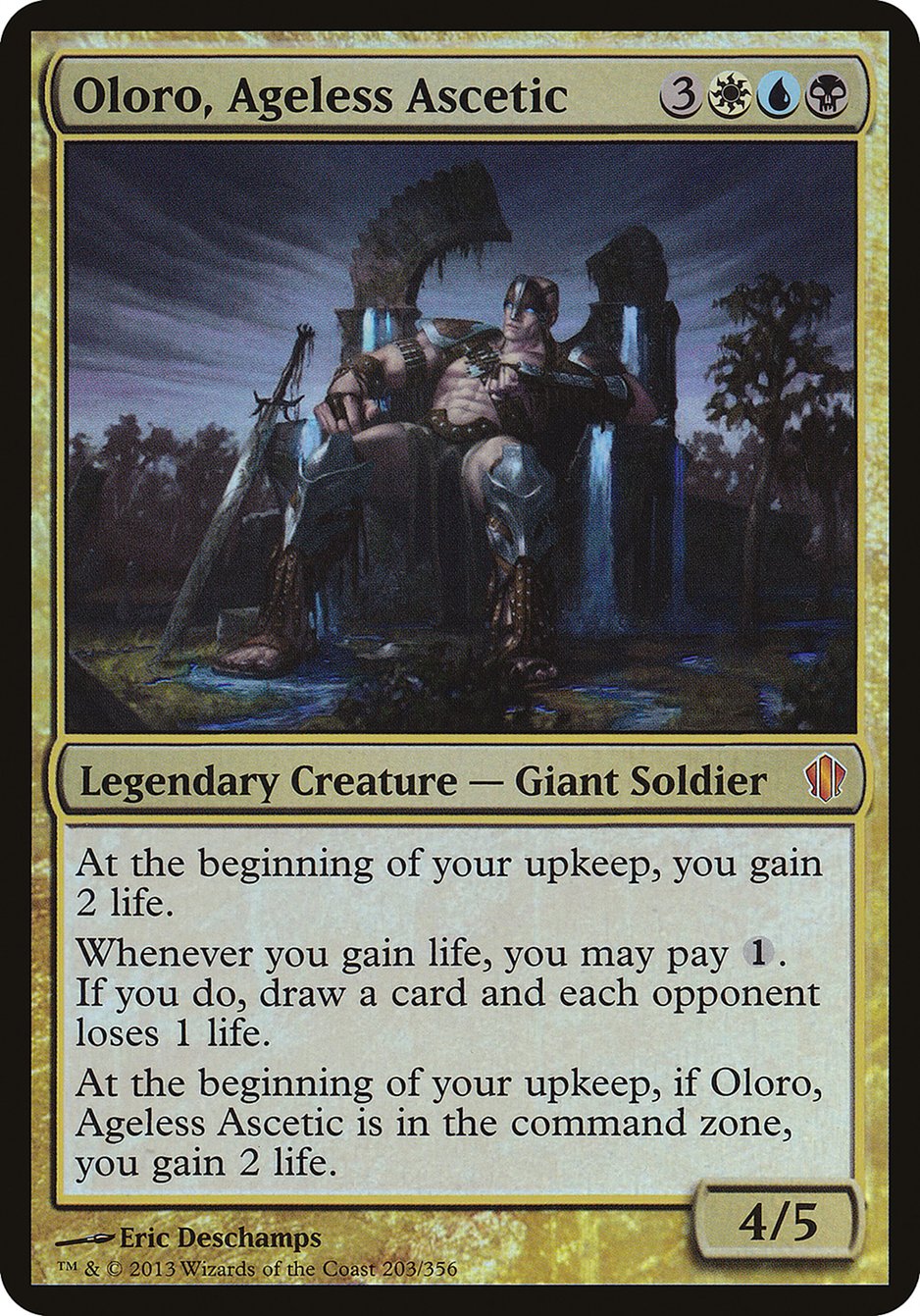 Oloro, Ageless Ascetic (Oversized) [Commander 2013 Oversized] | Devastation Store