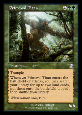 Primeval Titan (Timeshifted) [Time Spiral Remastered] | Devastation Store