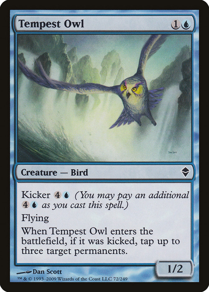 Tempest Owl [Zendikar] | Devastation Store