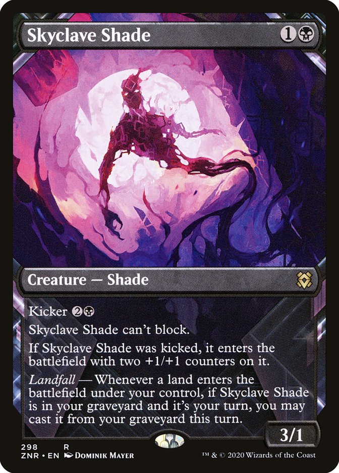 Skyclave Shade (Showcase) [Zendikar Rising] | Devastation Store
