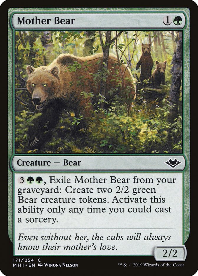 Mother Bear [Modern Horizons] | Devastation Store