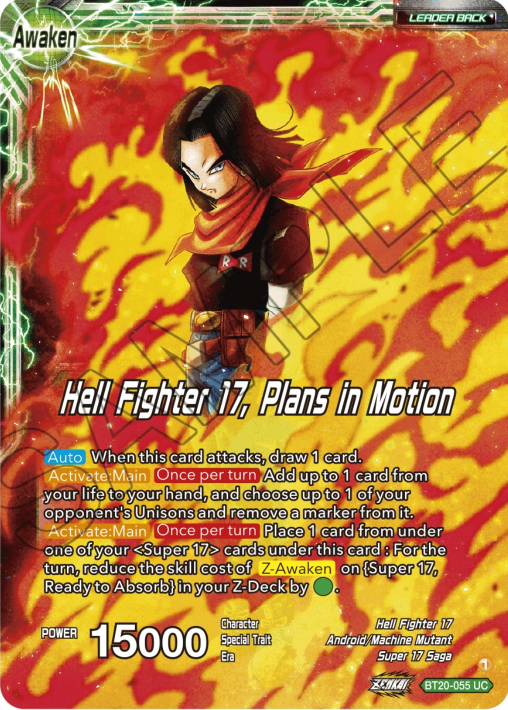 Android 20 & Dr. Myuu // Hell Fighter 17, Plans in Motion (BT20-055) [Power Absorbed] | Devastation Store