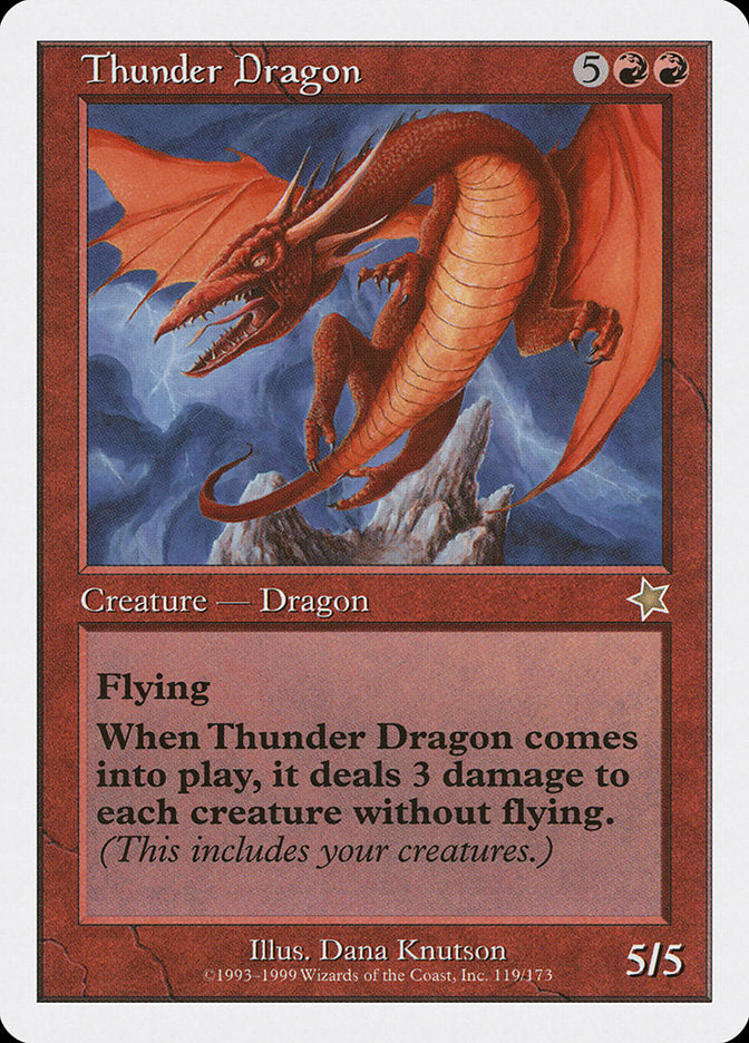 Thunder Dragon [Starter 1999] | Devastation Store