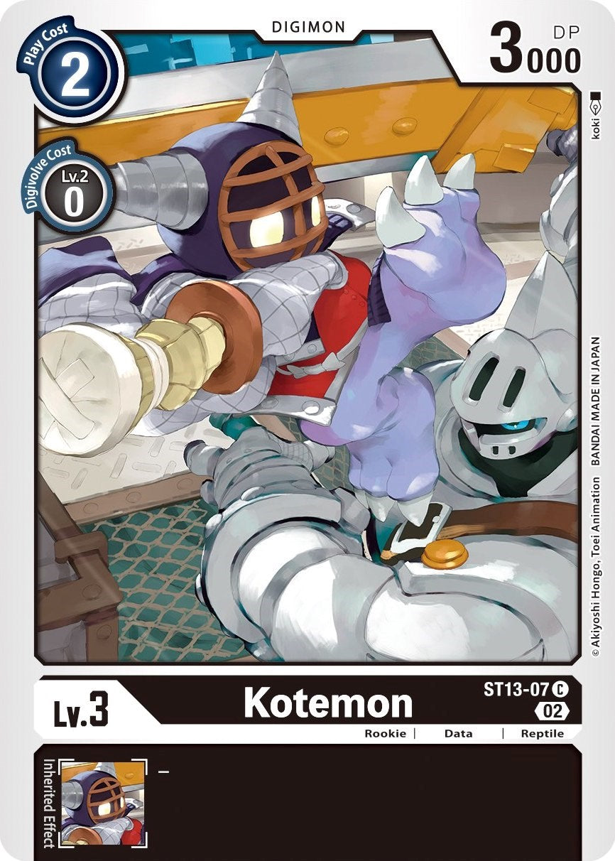Kotemon [ST13-07] [Starter Deck: Ragnaloardmon] | Devastation Store