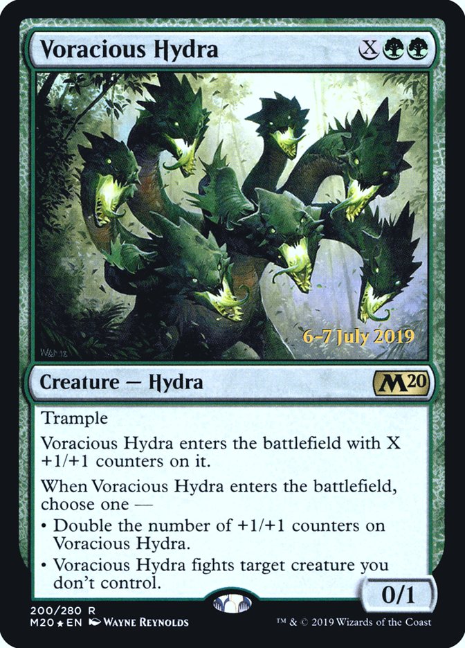 Voracious Hydra  [Core Set 2020 Prerelease Promos] | Devastation Store
