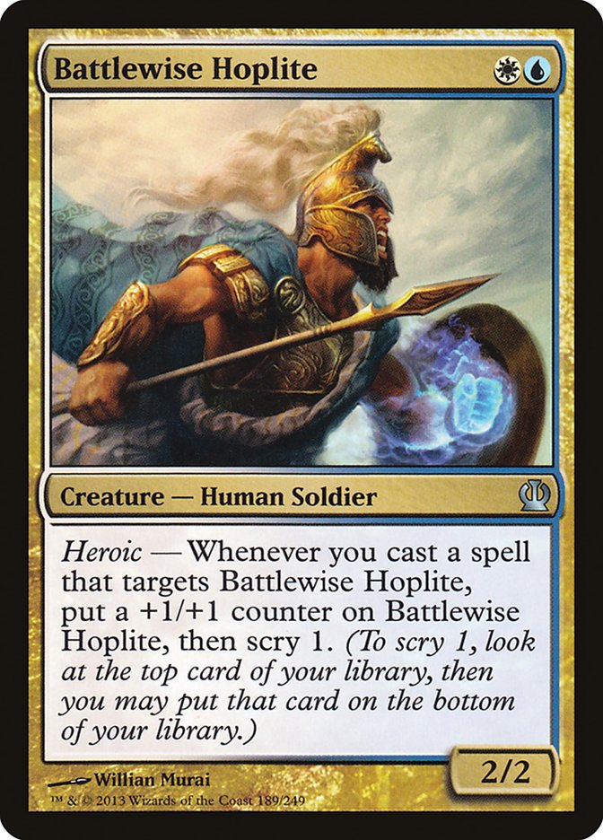 Battlewise Hoplite [Theros] - Devastation Store | Devastation Store