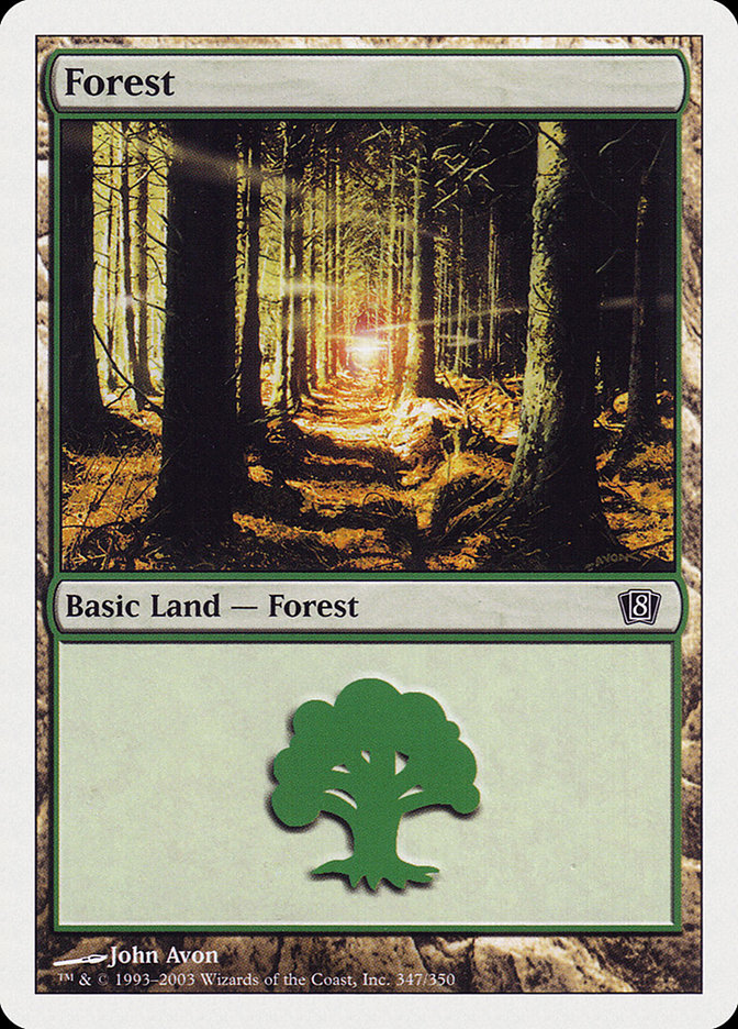 Forest (347) [Eighth Edition] | Devastation Store