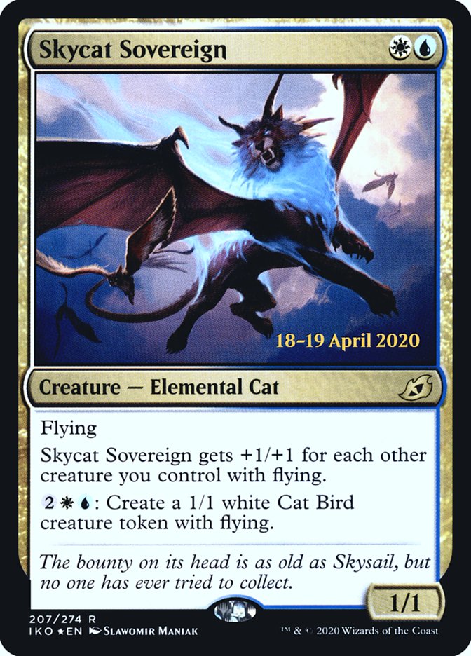 Skycat Sovereign  [Ikoria: Lair of Behemoths Prerelease Promos] | Devastation Store