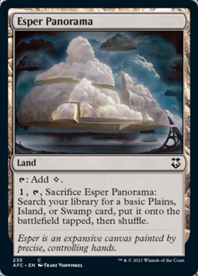 Esper Panorama [Dungeons & Dragons: Adventures in the Forgotten Realms Commander] | Devastation Store