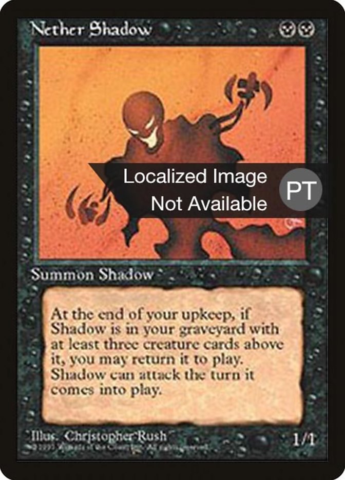 Nether Shadow [Fourth Edition (Foreign Black Border)] | Devastation Store