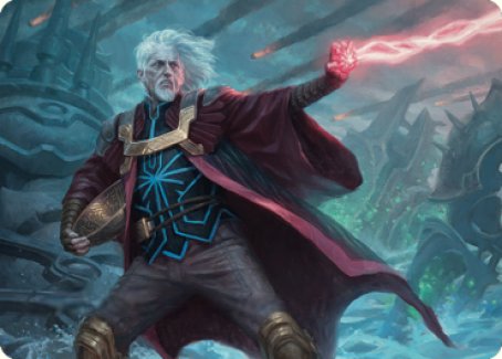 Urza, Lord Protector Art Card [The Brothers' War Art Series] | Devastation Store
