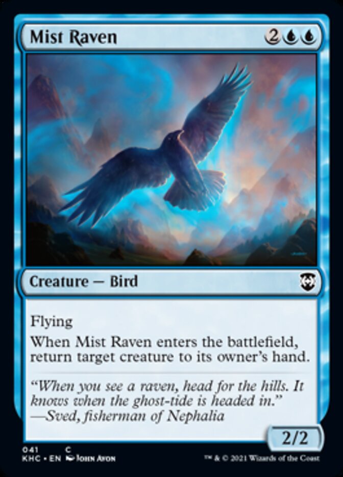 Mist Raven [Kaldheim Commander] | Devastation Store