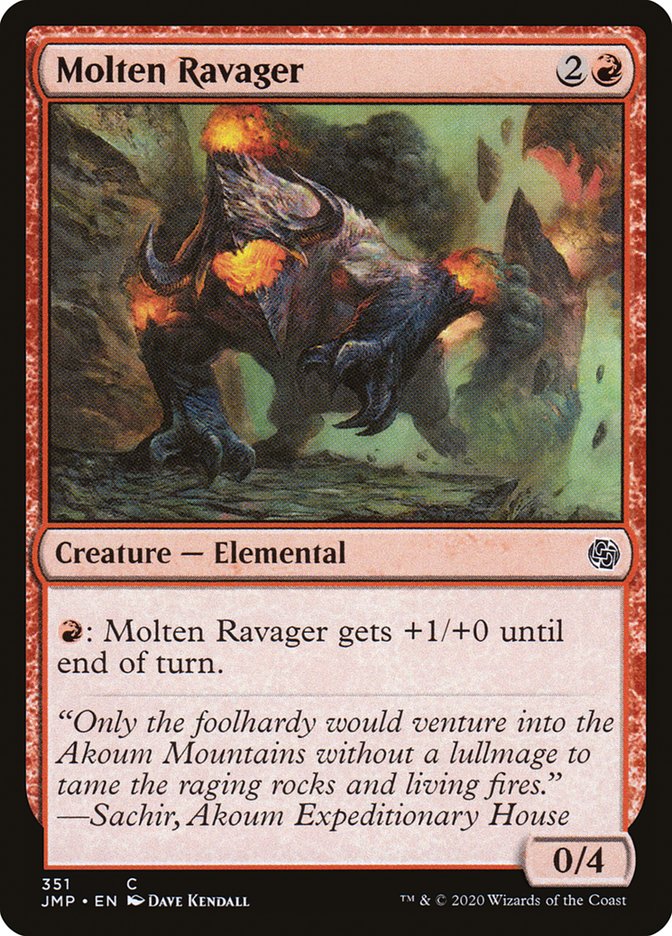 Molten Ravager [Jumpstart] | Devastation Store