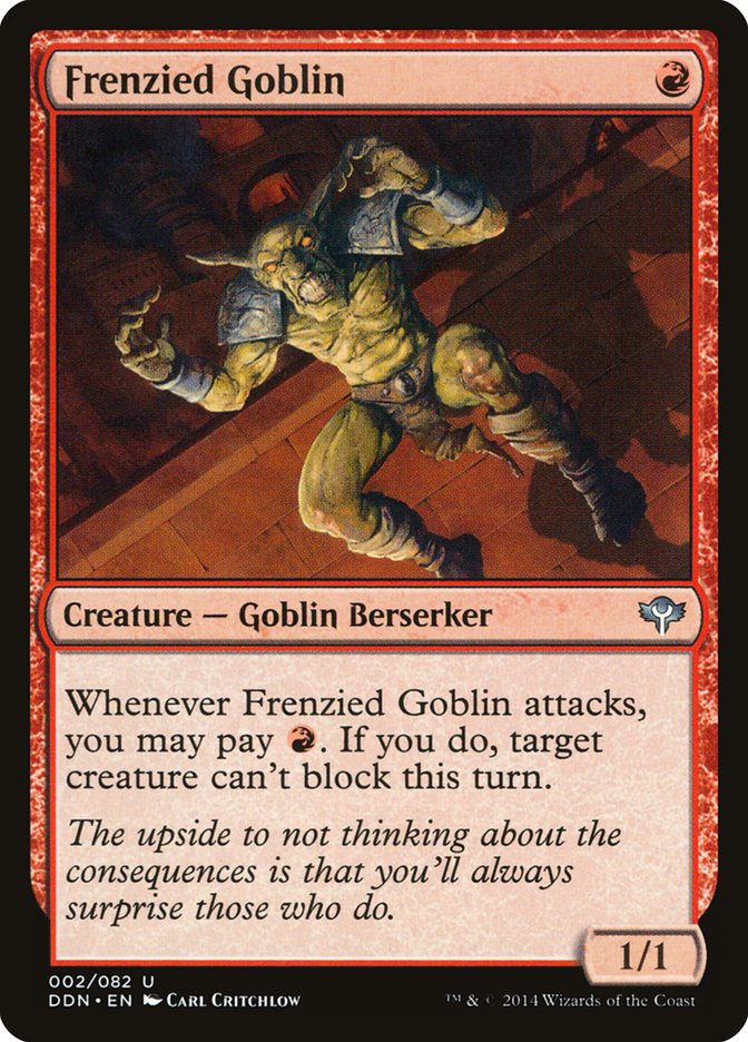 Frenzied Goblin [Duel Decks: Speed vs. Cunning] - Devastation Store | Devastation Store