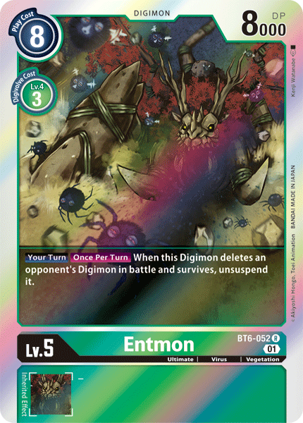 Entmon [BT6-052] [Double Diamond] | Devastation Store