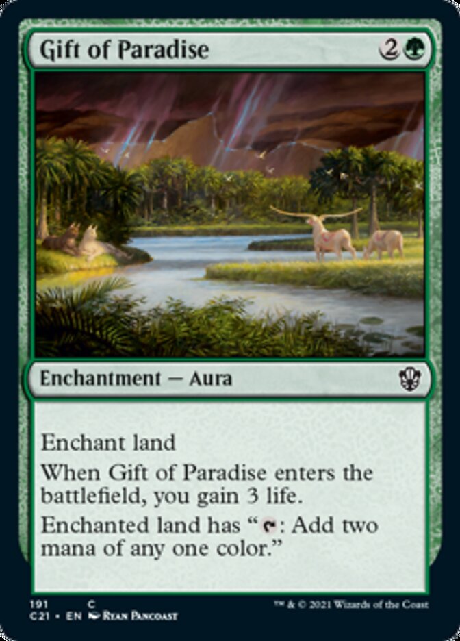 Gift of Paradise [Commander 2021] | Devastation Store